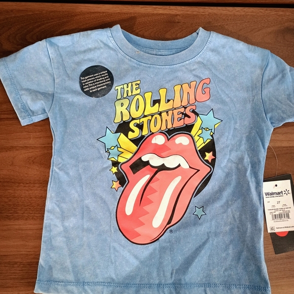 the Rolling Stones Other - The Rolling Stones Kids Blue T-Shirt